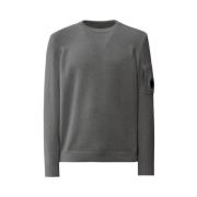 Crew Neck Gebreide Trui in Grijs C.p. Company , Gray , Heren