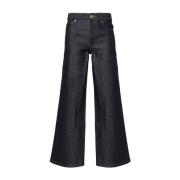 Indigo Denim Jeans met Contraststiksels A.p.c. , Blue , Dames