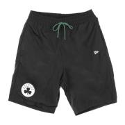 NBA Opgericht Teamkleuren Shorts New Era , Black , Heren