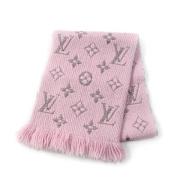 Pre-owned Silk scarves Louis Vuitton Vintage , Pink , Dames