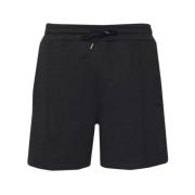 Gedrukte Herenshorts - Zwart 424 , Black , Heren