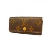 Pre-owned Fabric key-holders Louis Vuitton Vintage , Brown , Dames