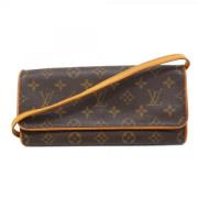 Pre-owned Fabric louis-vuitton-bags Louis Vuitton Vintage , Brown , Da...