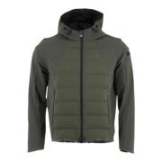 Groene Winter Hybride Hoodie Jas RRD , Green , Heren