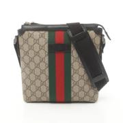 Pre-owned Canvas crossbody-bags Gucci Vintage , Beige , Dames