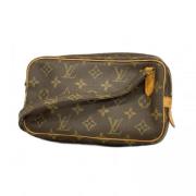 Pre-owned Fabric louis-vuitton-bags Louis Vuitton Vintage , Brown , Da...