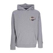 NBA Team Logo Hoodie Los Angeles Lakers New Era , Gray , Heren