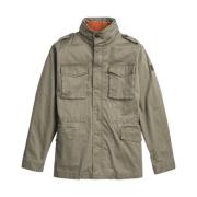 Herfstgroene Field Jacket MCS , Green , Heren