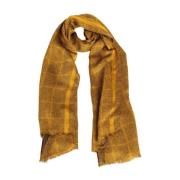 Gedrukte Sjaal Accessoires Trussardi , Yellow , Heren