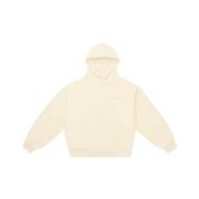 Dubbele Laag Embro Hoodie in Heavy Cream Garment Workshop , Beige , He...