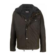 Groene lichtgewicht regenjas Barbour , Green , Heren