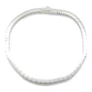 Pre-owned Metal bracelets Cartier Vintage , Gray , Dames