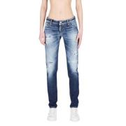 Jennifer Dames Zwarte Jeans Dsquared2 , Blue , Dames