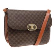 Pre-owned Leather celine-bags Celine Vintage , Brown , Dames