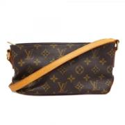 Pre-owned Fabric louis-vuitton-bags Louis Vuitton Vintage , Brown , Da...