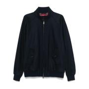 Marine Wollen Jas Baracuta , Blue , Heren