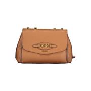 Bruine Polyethyleen Handtas Guess , Brown , Dames