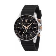 Maserati Sfida Quartz Horloge Maserati , Black , Dames