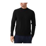 Mock Neck Trui voor Heren Dstrezzed , Black , Heren