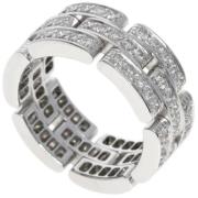 Pre-owned Silver rings Cartier Vintage , Gray , Dames