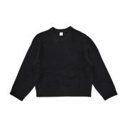 Rib Bently Zwart Sweater Won Hundred , Black , Heren