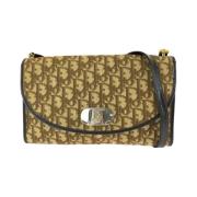 Pre-owned Canvas dior-bags Dior Vintage , Brown , Dames