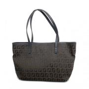 Pre-owned Canvas totes Fendi Vintage , Brown , Dames