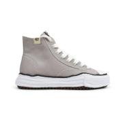 Canvas High-Top Sneaker in Grijs Mihara Yasuhiro , Gray , Heren