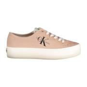 Rose Sneakers met sportschoenstijl Calvin Klein , Pink , Dames