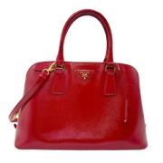 Pre-owned Leather prada-bags Prada Vintage , Red , Dames