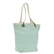 Pre-owned Canvas totes Gucci Vintage , Blue , Dames