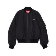 Nighthawks Bomber Jacket in het zwart 032c , Black , Heren