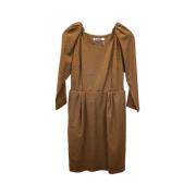 Pre-owned Wool dresses Jil Sander Pre-owned , Brown , Dames