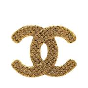 Pre-owned Metal chanel-jewelry Chanel Vintage , Yellow , Dames