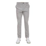 Grijze Chino Broek Eleventy , Gray , Heren