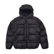 Zwarte Storm Puffer Jas Iuter , Black , Heren