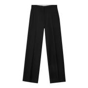 Elegant Suit Trousers dagmar , Black , Dames