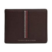 Kaarthouder Portemonnee Tommy Hilfiger , Brown , Heren