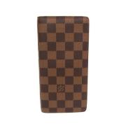 Pre-owned Canvas wallets Louis Vuitton Vintage , Brown , Heren