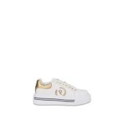 Vitello Sneakers - Groot Array Stijl Pollini , White , Dames