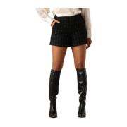 Zwarte Damesbroek Twinset , Black , Dames