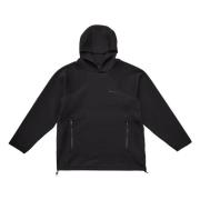 Zwarte Hoodie met voorritszakken Champion , Black , Heren