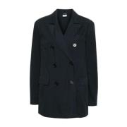 Navy Blazer voor Stijlvolle Outfits Aspesi , Blue , Dames