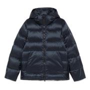 Blauwe Puffer Donsjack Casual Stijl J.Lindeberg , Blue , Heren