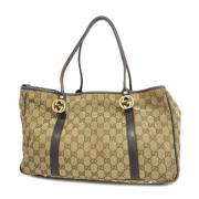 Pre-owned Canvas gucci-bags Gucci Vintage , Brown , Dames