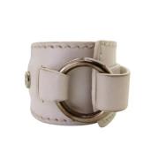 Pre-owned Leather bracelets Celine Vintage , White , Dames