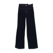 Blauwe Denim Stretch Jeans Liu Jo , Blue , Dames