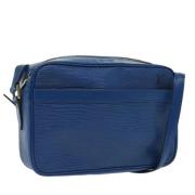 Pre-owned Leather louis-vuitton-bags Louis Vuitton Vintage , Blue , Da...