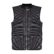 Quilted Vest Rick Owens , Black , Unisex