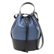 Pre-owned Canvas shoulder-bags Loewe Pre-owned , Black , Dames